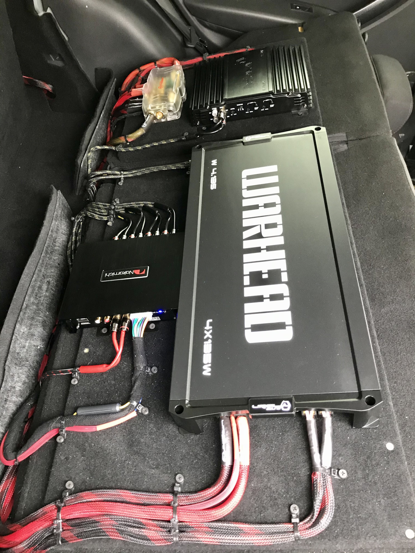 Трехполосная АС на Урал Warhead в Лада веста — Lada Vesta, 1,6 л, 2020 ...