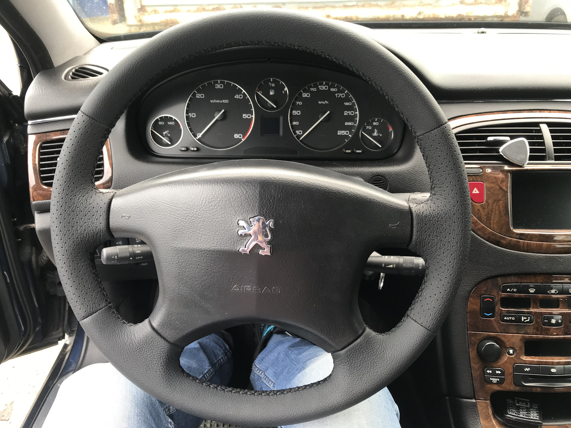 Пежо 607 как снять руль
