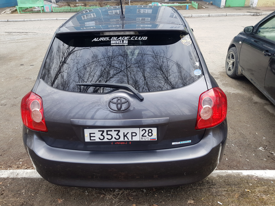 Фото в бортжурнале Toyota Auris (1G)
