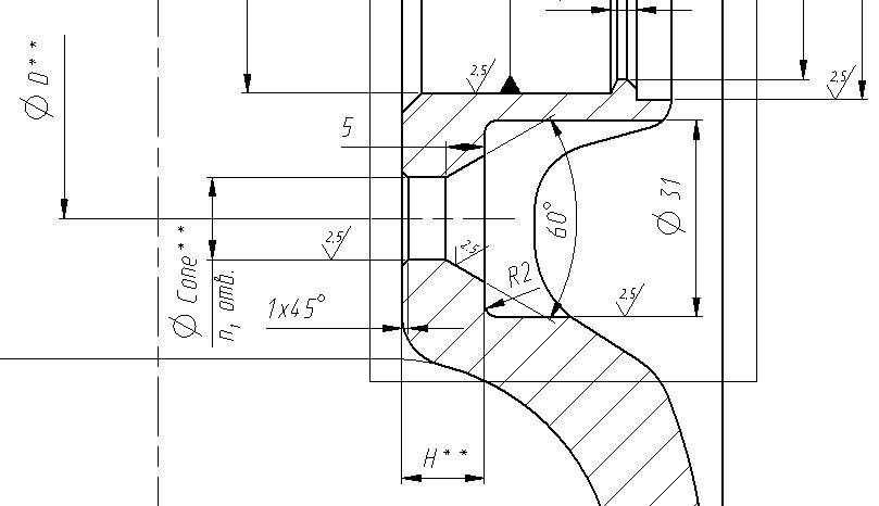 Длина резьбы колёсных болтов — Mercedes-Benz M Class (W166), 3,5 л ...