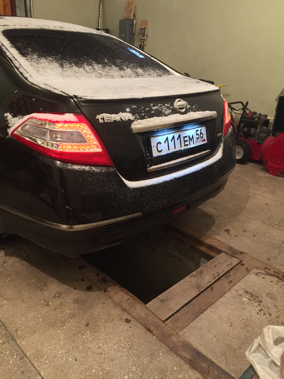Насадки на глушитель. Первая часть — Nissan Teana (J32), 2,5 л, 2012 ...