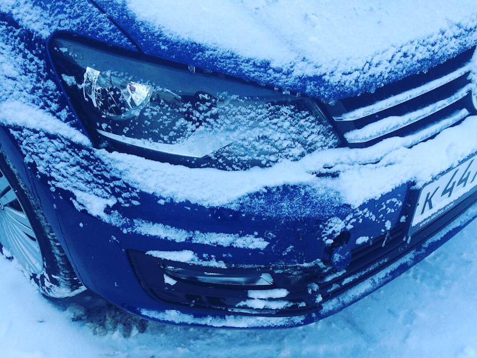 Photo from the logbook Volkswagen Polo Sedan