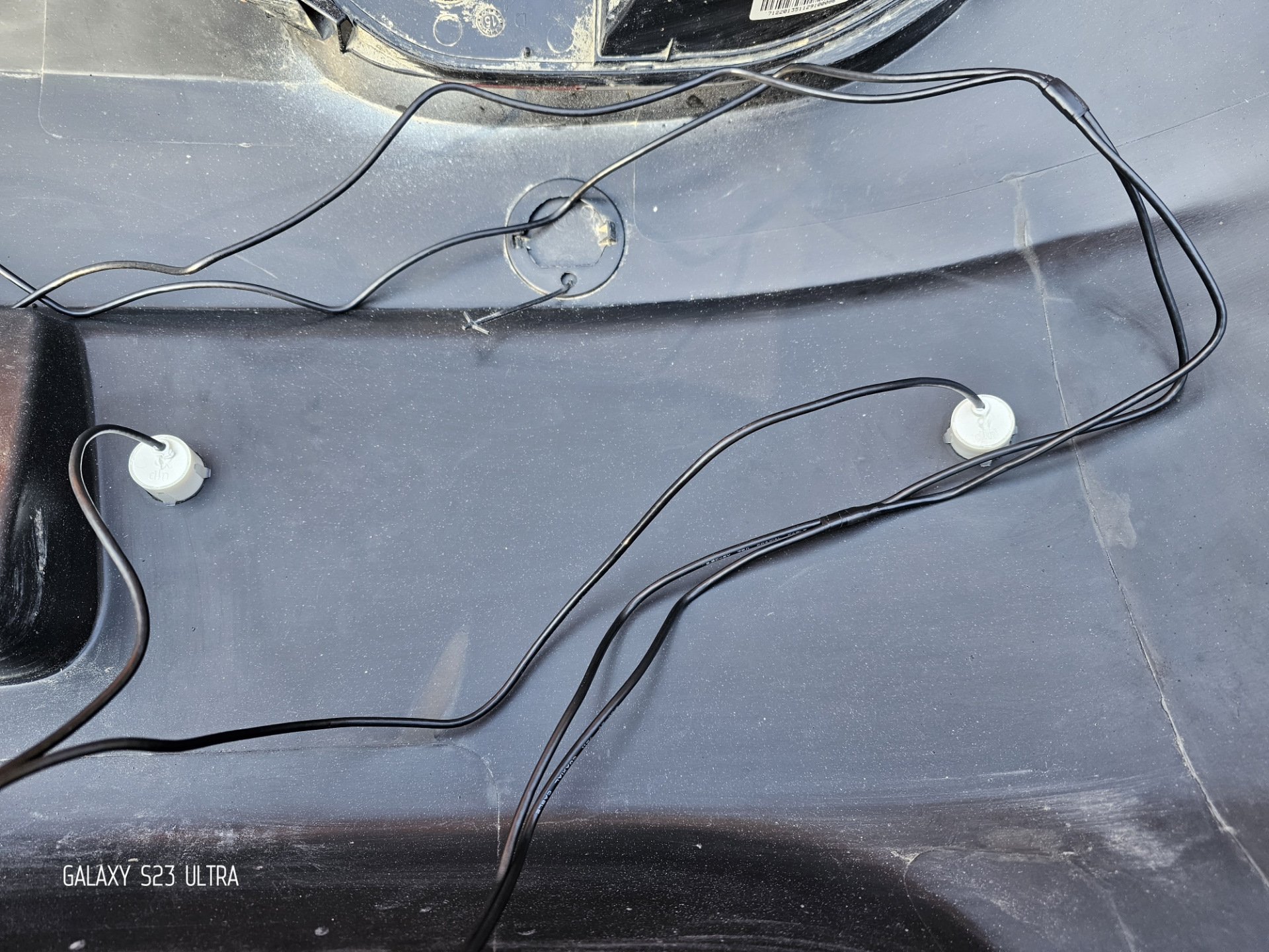 Установка задних датчиков парковки — FIAT Grande Punto, 1,4 л, 2008 ...