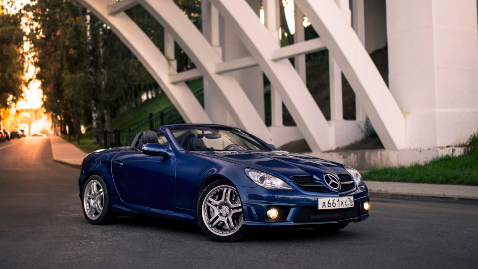 3.08 Колодки МАРКОН как оно есть — Mercedes-Benz SLK 55 AMG (R171), 5,5 ...