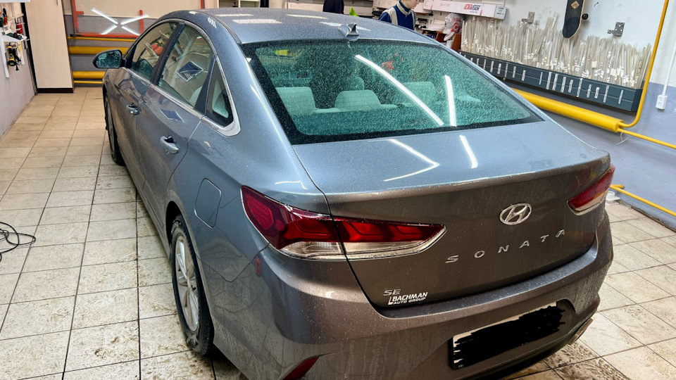 Тонировка — Hyundai Sonata VII (LF), 2,4 л, 2018 года | тюнинг | DRIVE2