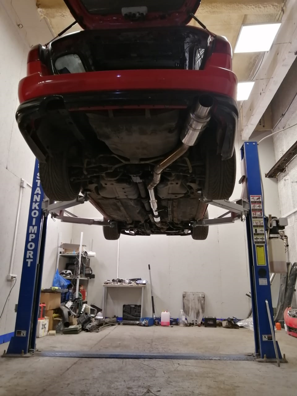 ПРАВильный выхлоп — Mitsubishi Legnum VR-4, 2,5 л, 1998 года | тюнинг ...