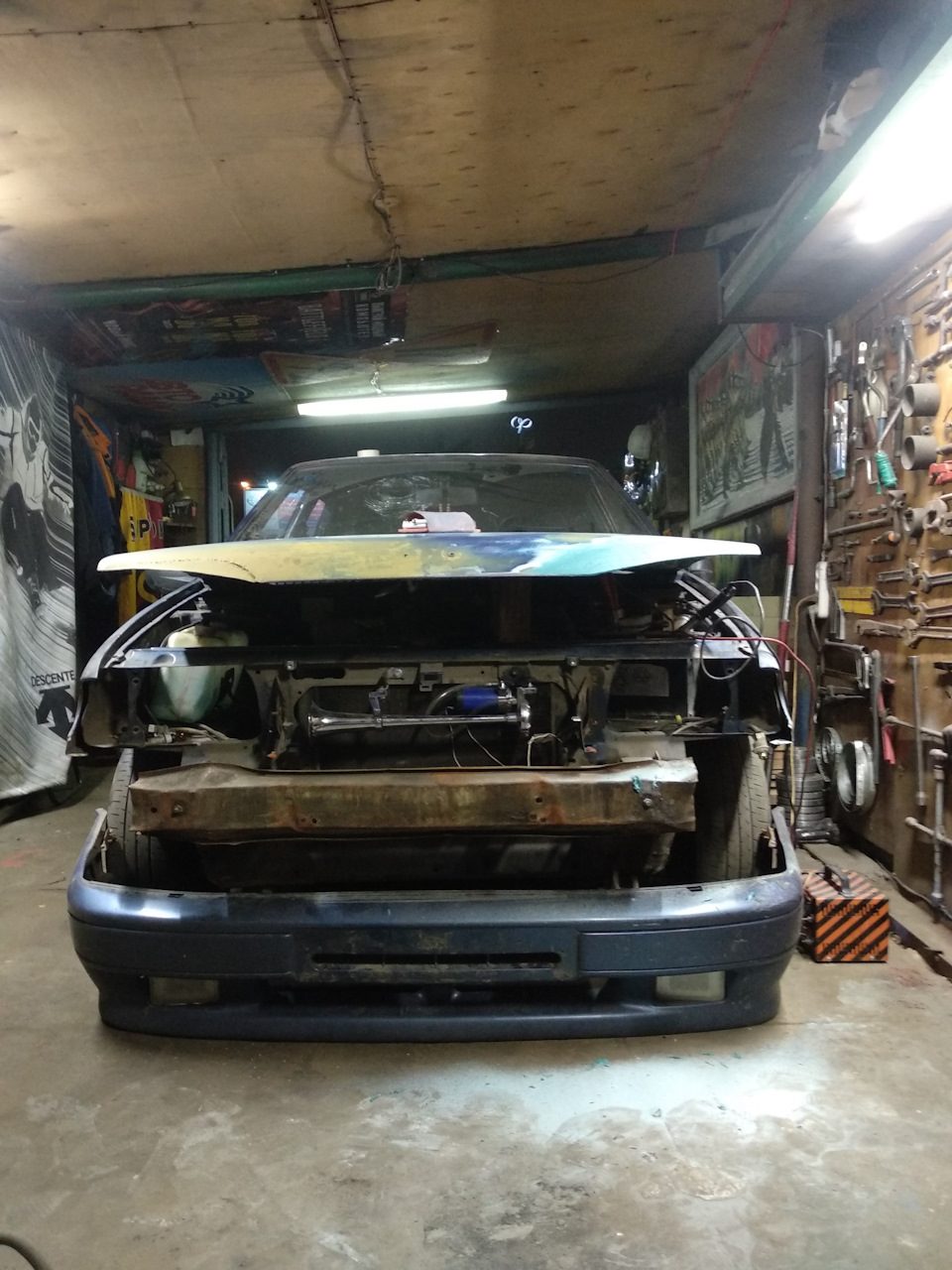 Капот Бэд Бой — Lada 2115, 1,6 л, 2006 года | кузовной ремонт | DRIVE2