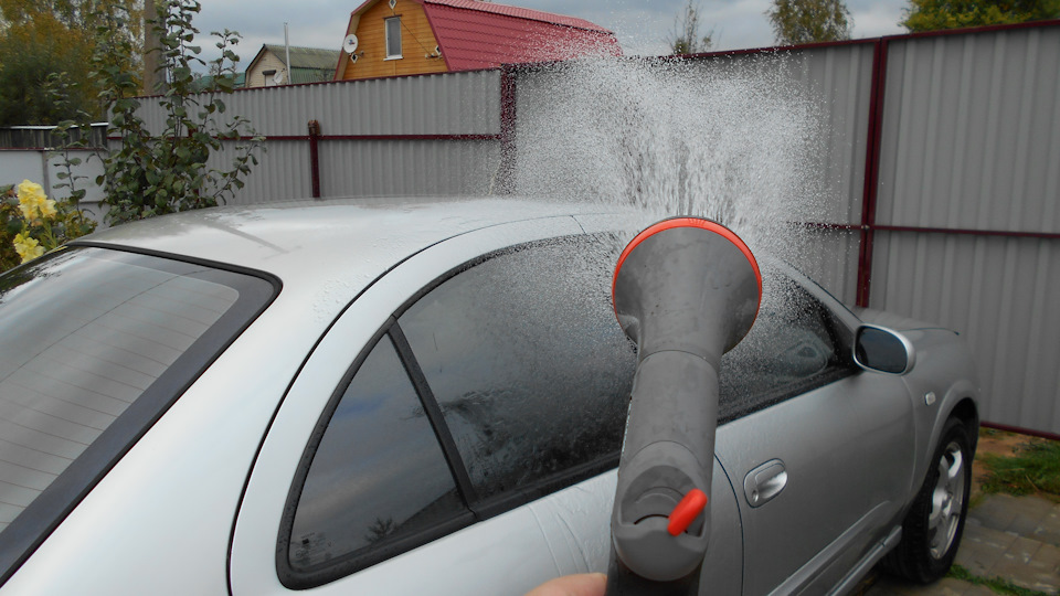Мойка + ручная полировка — Nissan Almera Classic (B10), 1,6 л, 2009 ...