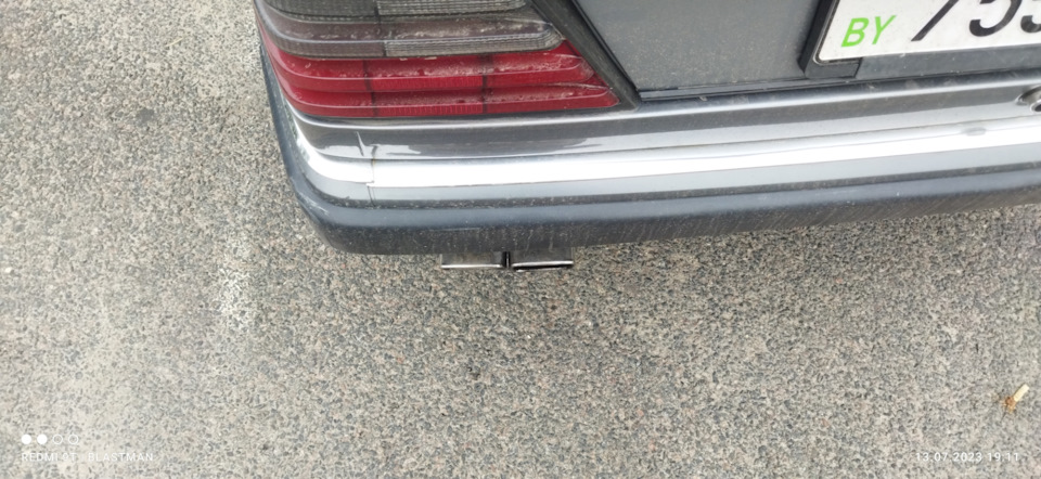Пропал + на бензонасос. Выхлоп. — Mercedes-Benz E-class (W124), 2,8 л ...