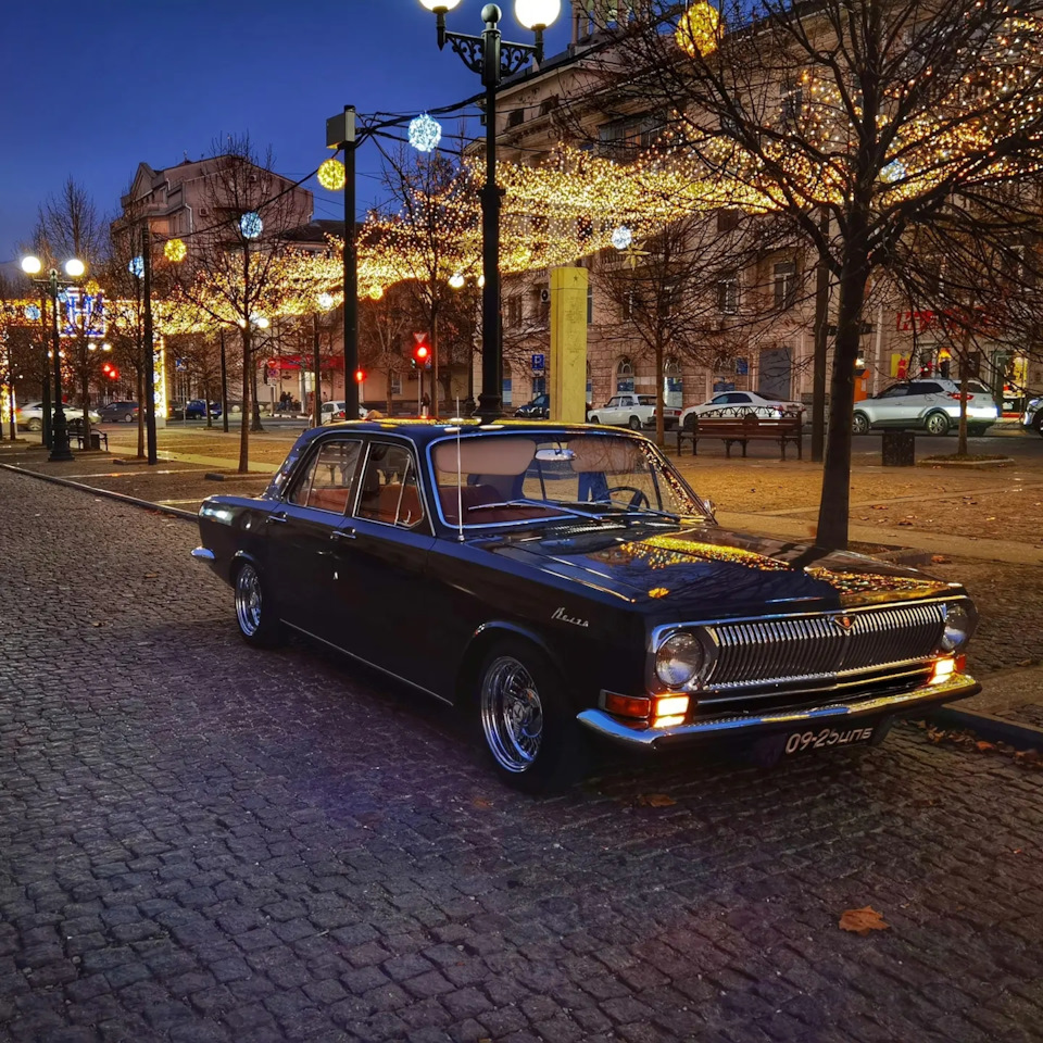 Вечерние огни — ГАЗ 2404, 2,5 л, 1973 года | фотография | DRIVE2