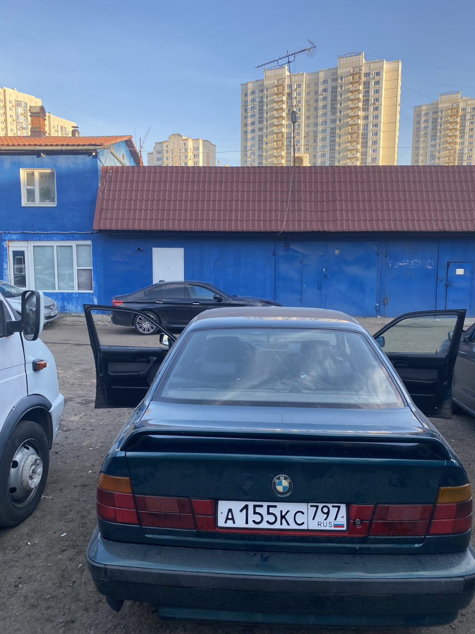 Отправка машины в Казань — BMW 5 series (E34), 2,5 л, 1995 года | эвакуация  | DRIVE2