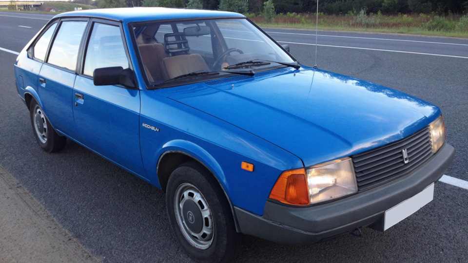 Редкий цвет Босфор 400 — Москвич 2141