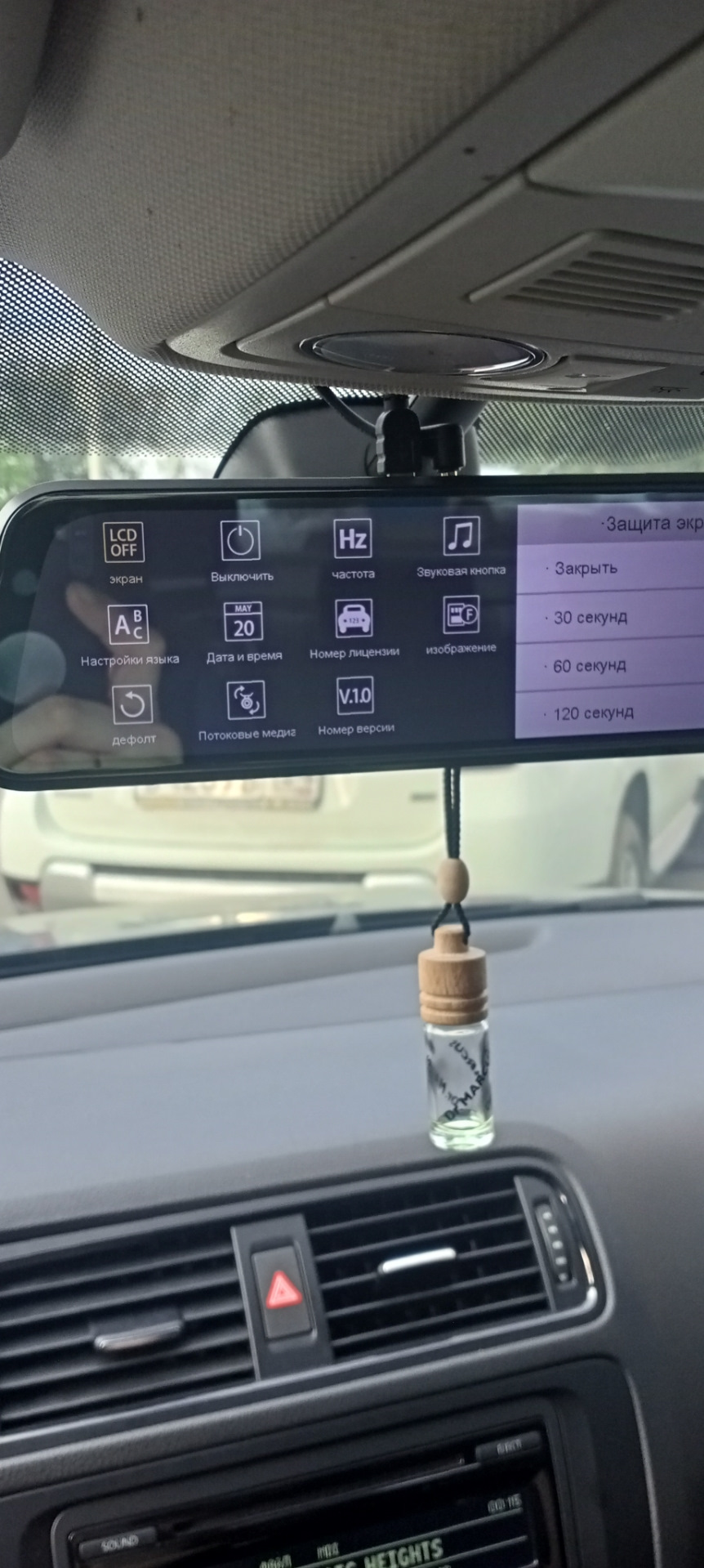 Правильное зеркало регистратор. HGDO 10" 1080p FHD — Volkswagen Jetta ...