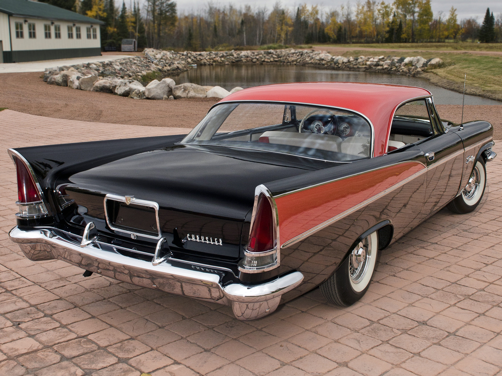 1957 Chrysler Saratoga 2-door hardtop.