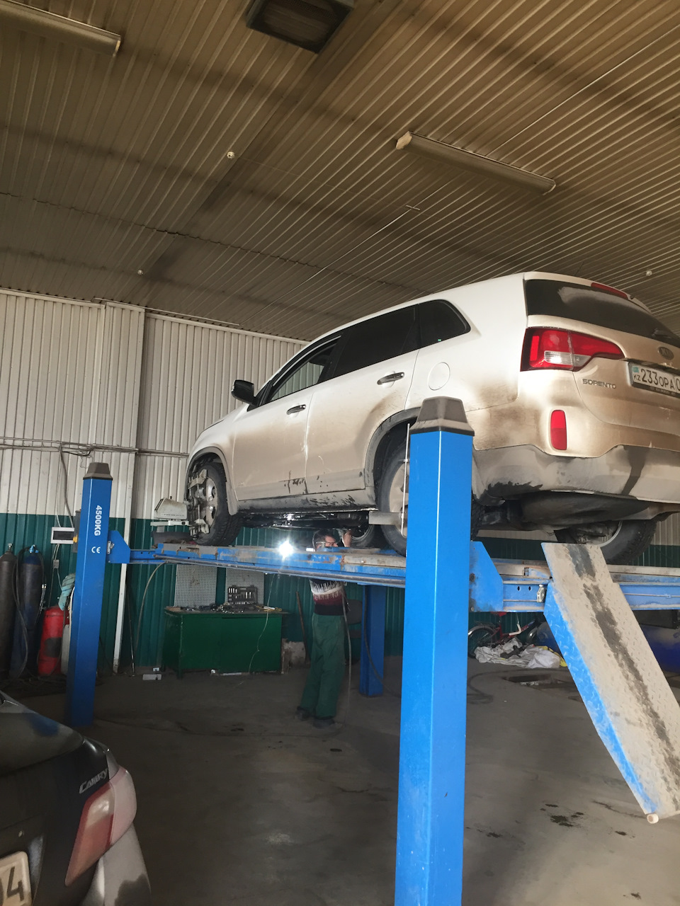 11# Замена ГУР на ЭУР, часть-2 (установка). — KIA Sorento (2G), 2,4 л ...