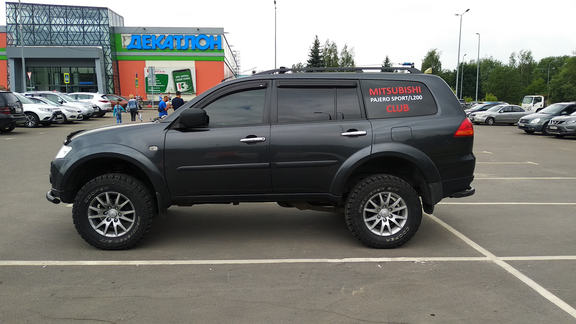 Паджеро спорт 2 расширитель