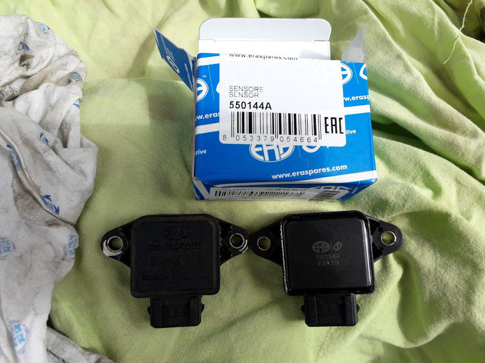 550144A Датчик, положение дроссельной заслонки ERA | Запчасти на DRIVE2