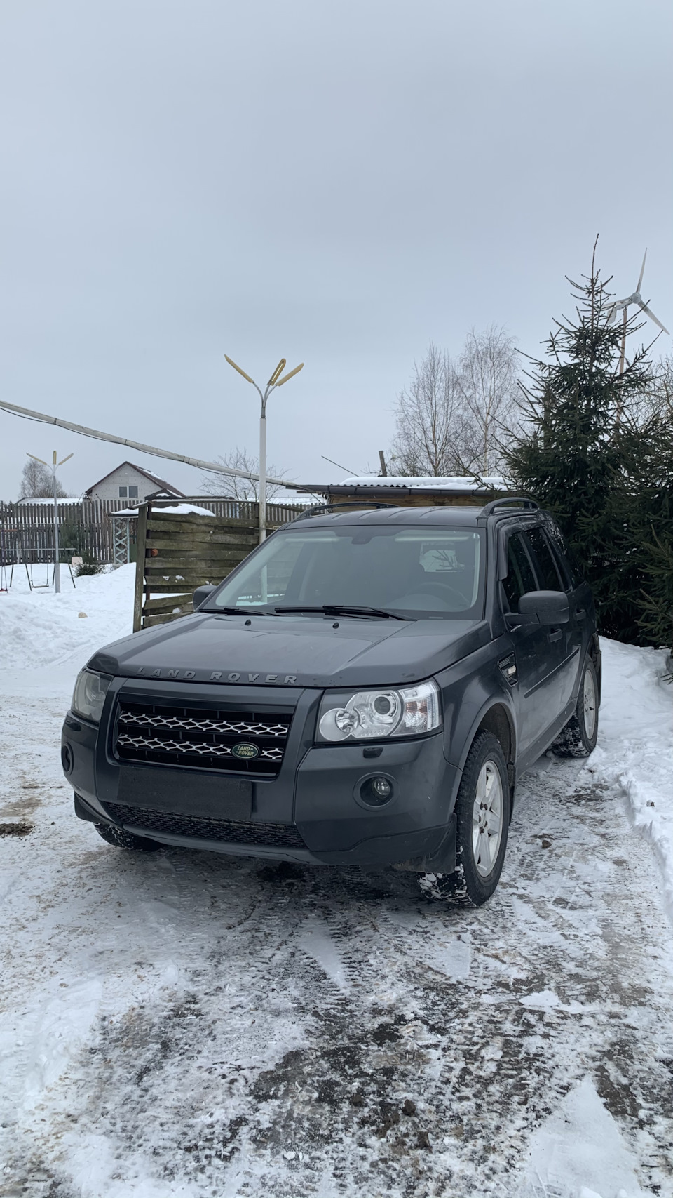 фрилендер 2 тюниг решётки бампера — Land Rover Freelander 2 (L359), 2,2 ...