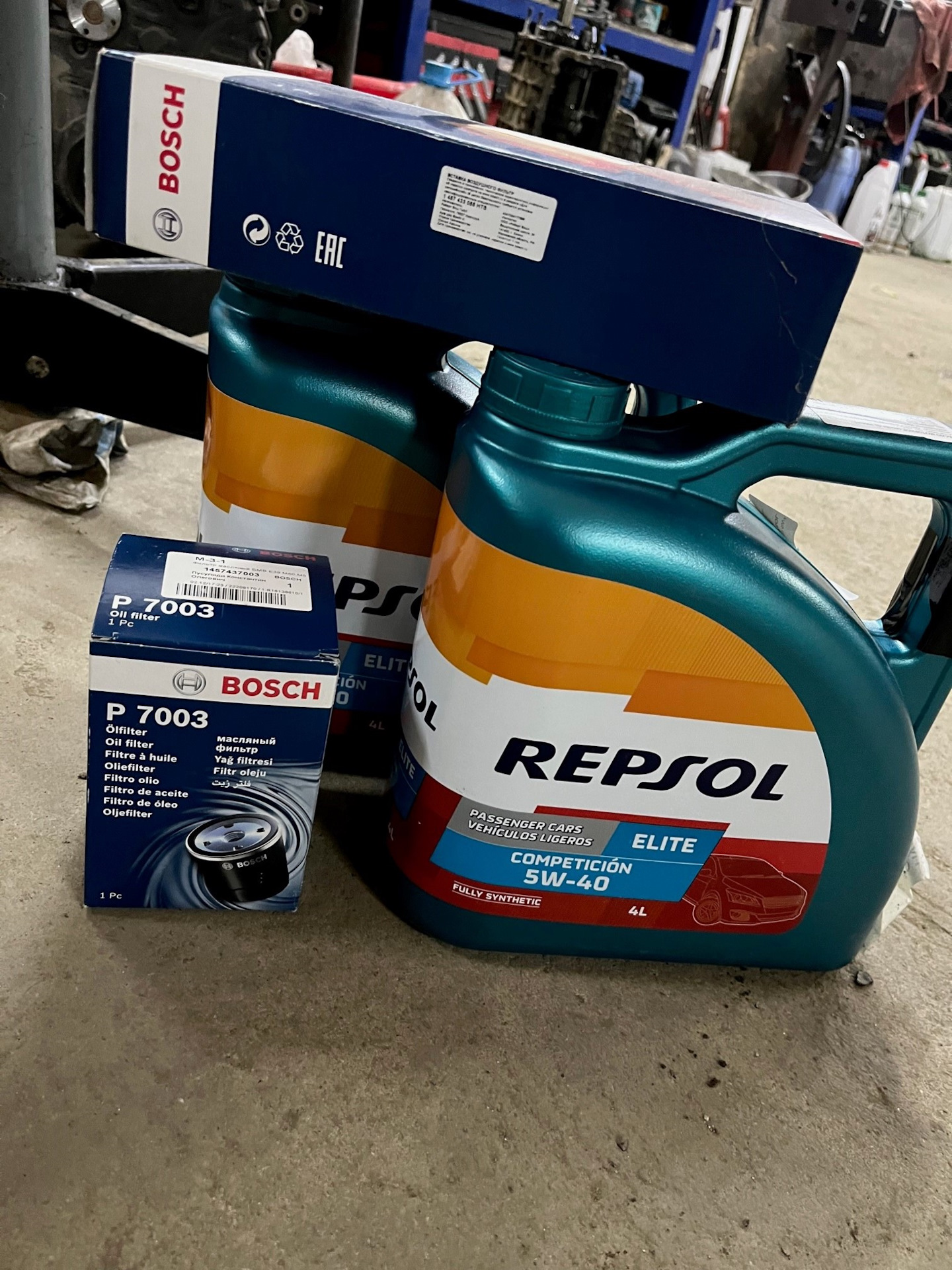 Плановое ТО смена масла ALPINE RSL 5w40 на REPSOL Elit 5w40 — BMW 5 ...