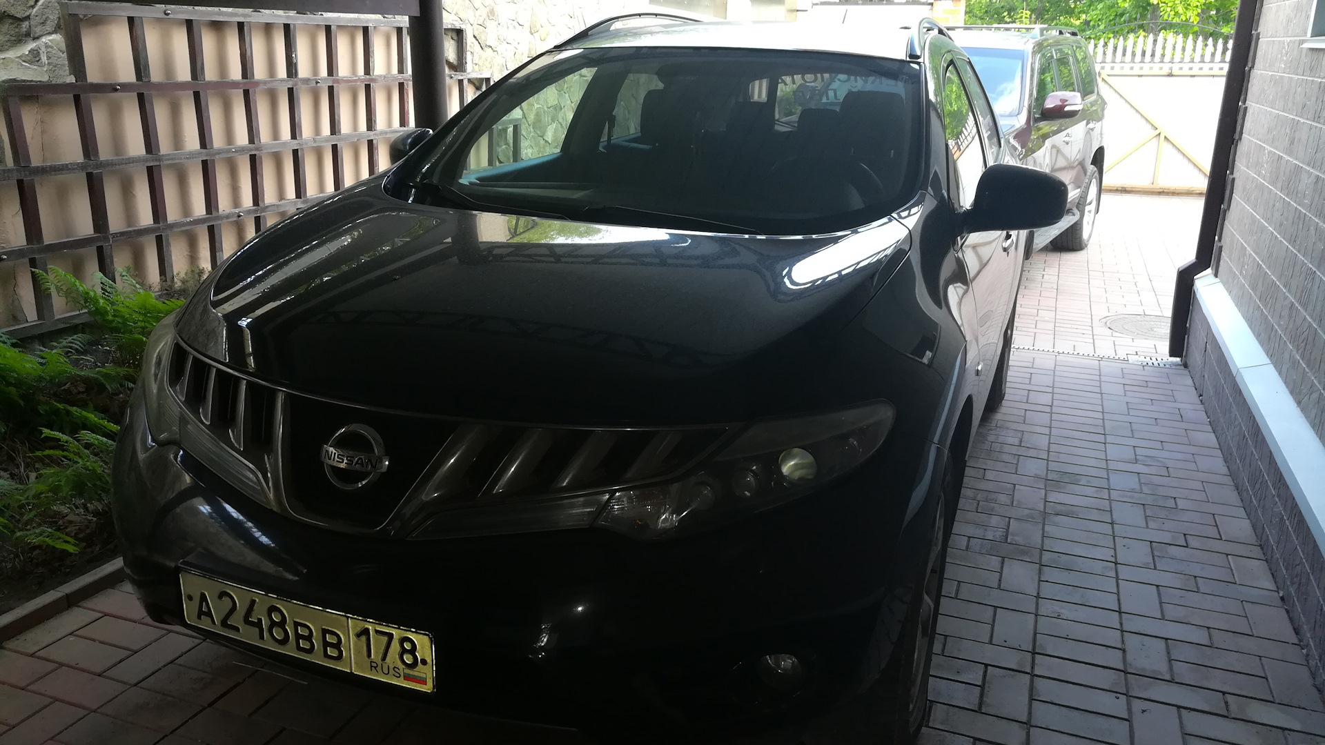 Nissan Murano II 3.5 бензиновый 2009 | Piano Black на DRIVE2