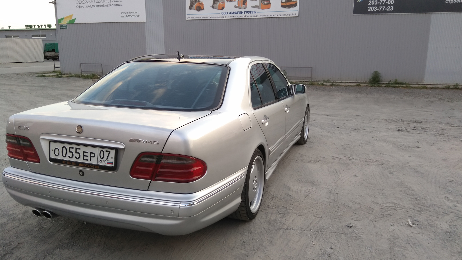 Mercedes-Benz E 55 AMG (W210) 5.5 бензиновый 2001 | на DRIVE2