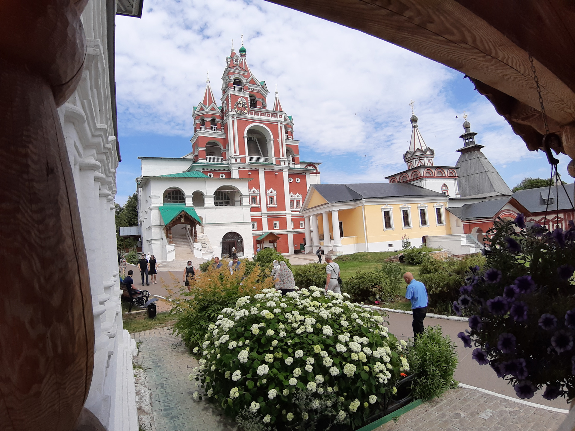 Звенигород монастырь Весна