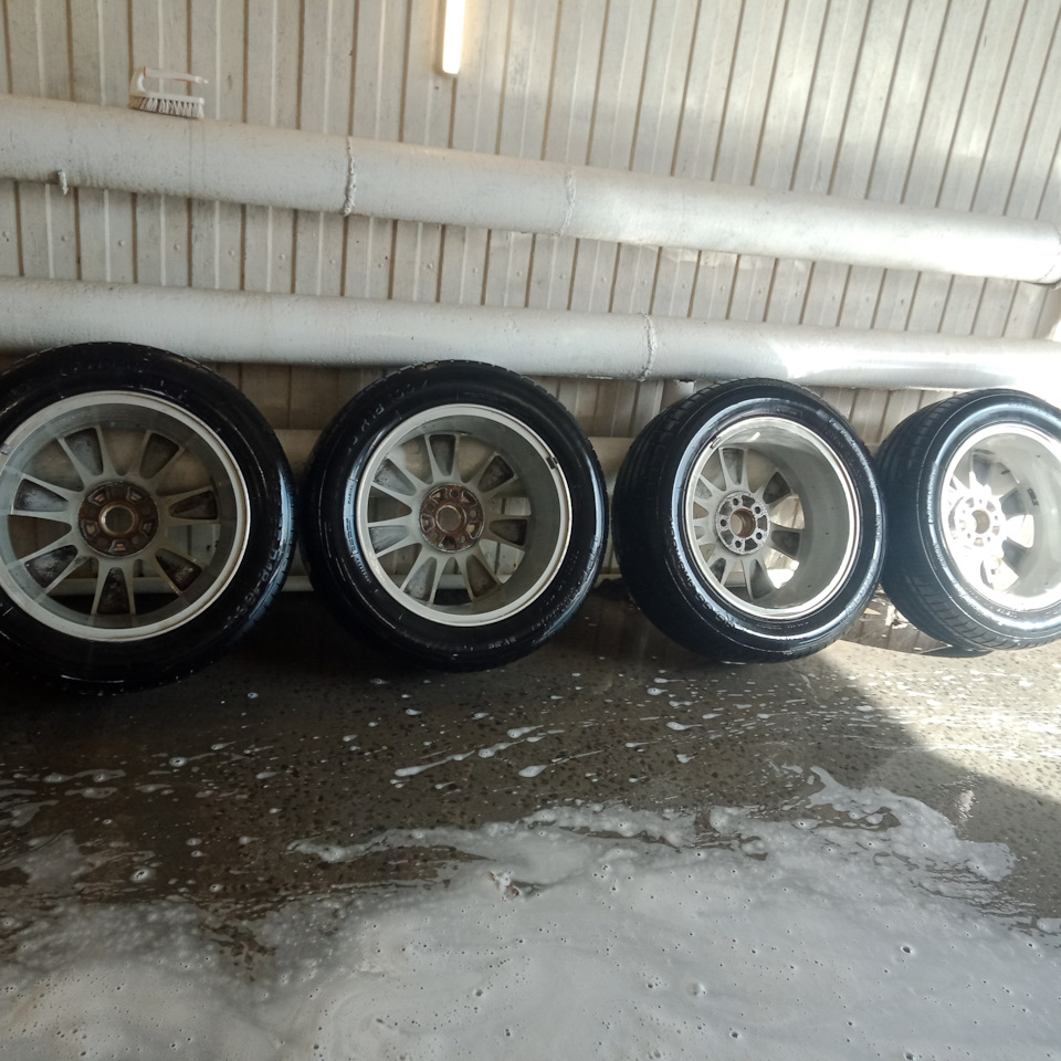 Шины летние Tigar 235/55 R18, литые диски Enkei 7,5Jx18 ET35 5x114,3 на ...
