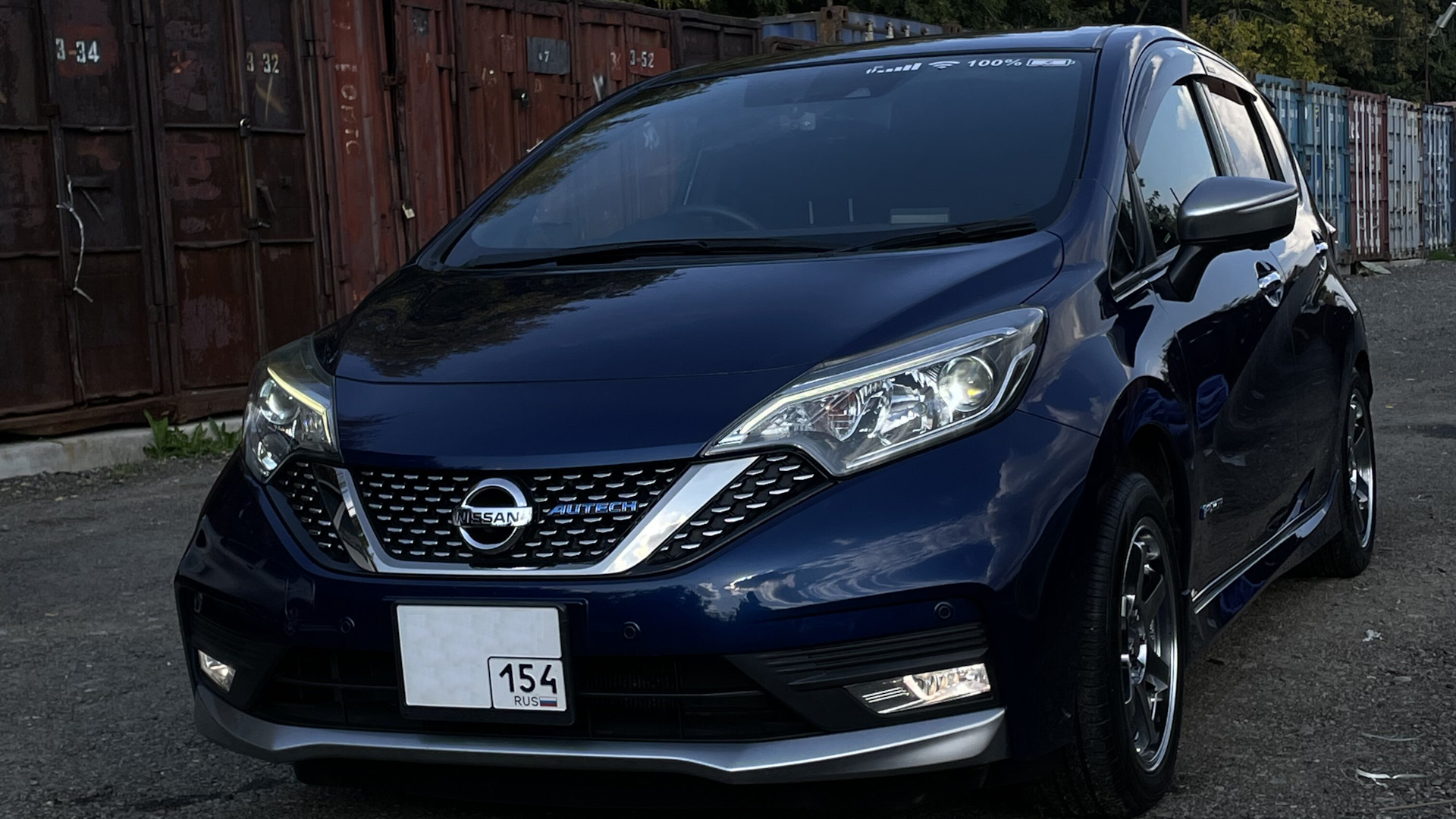 Nissan Note e-Power 1.2 гибридный 2018 | Autech Navy blue на DRIVE2