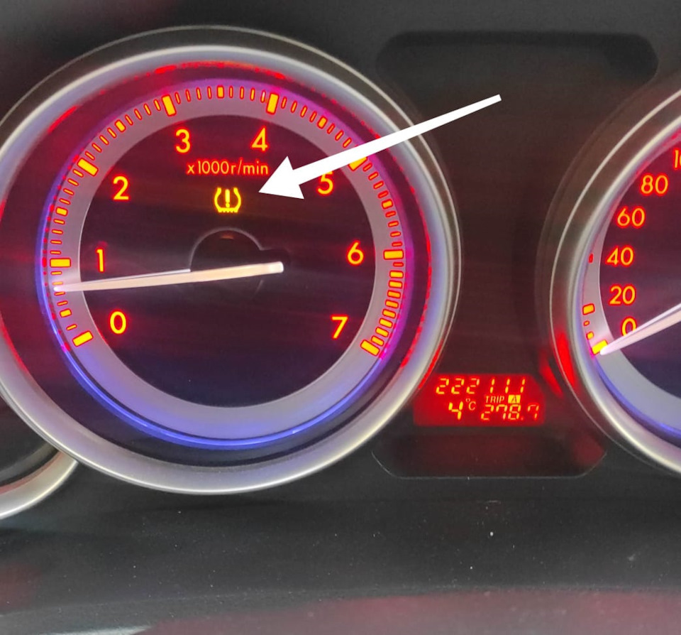 Как выключить индикатор TMPS? — Mazda 6 (2G) GH, 2,5 л, 2008 года ...