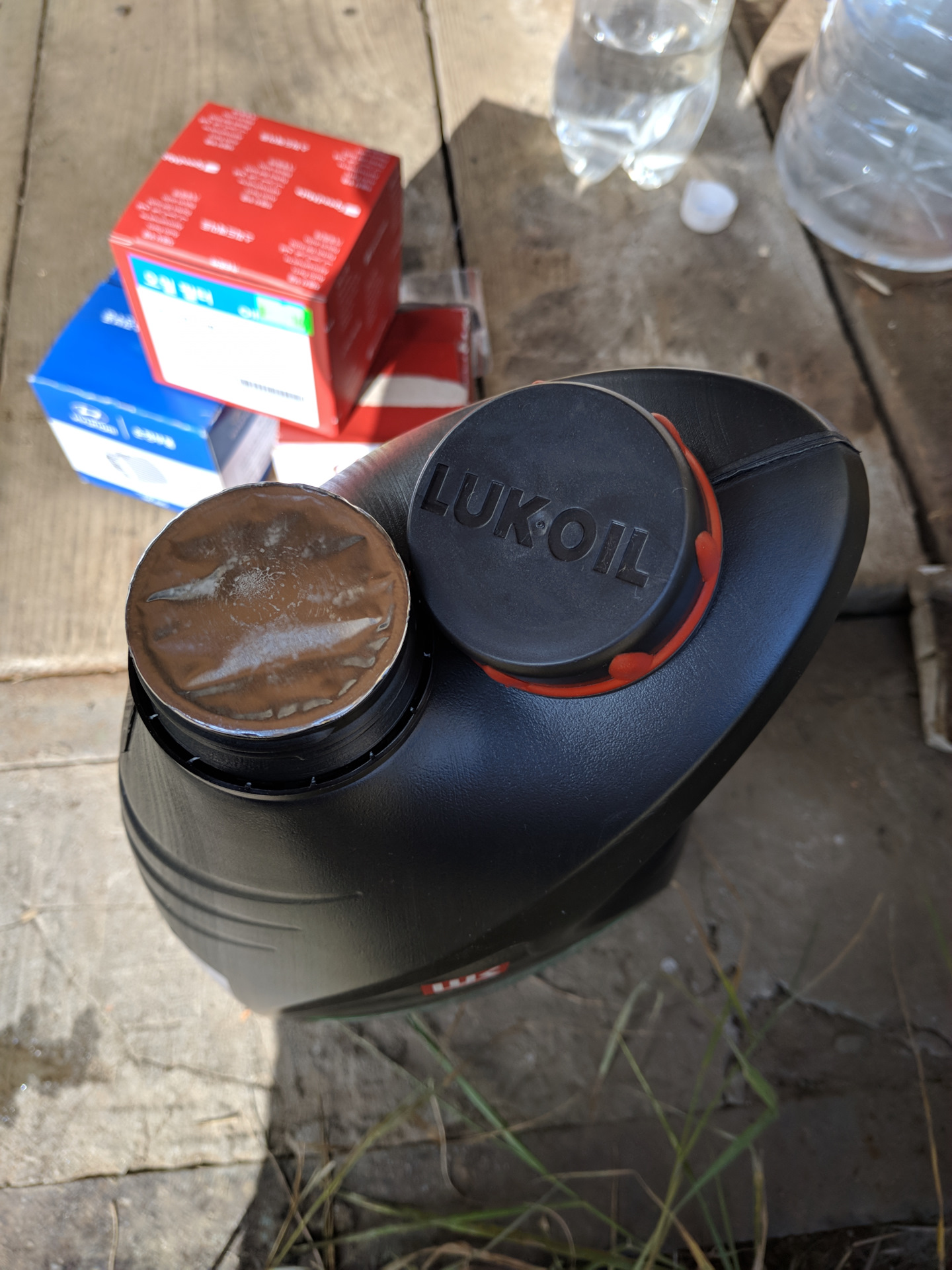 Очередная замена моторного масла и масляного фильтра. — KIA Cerato (2G ...