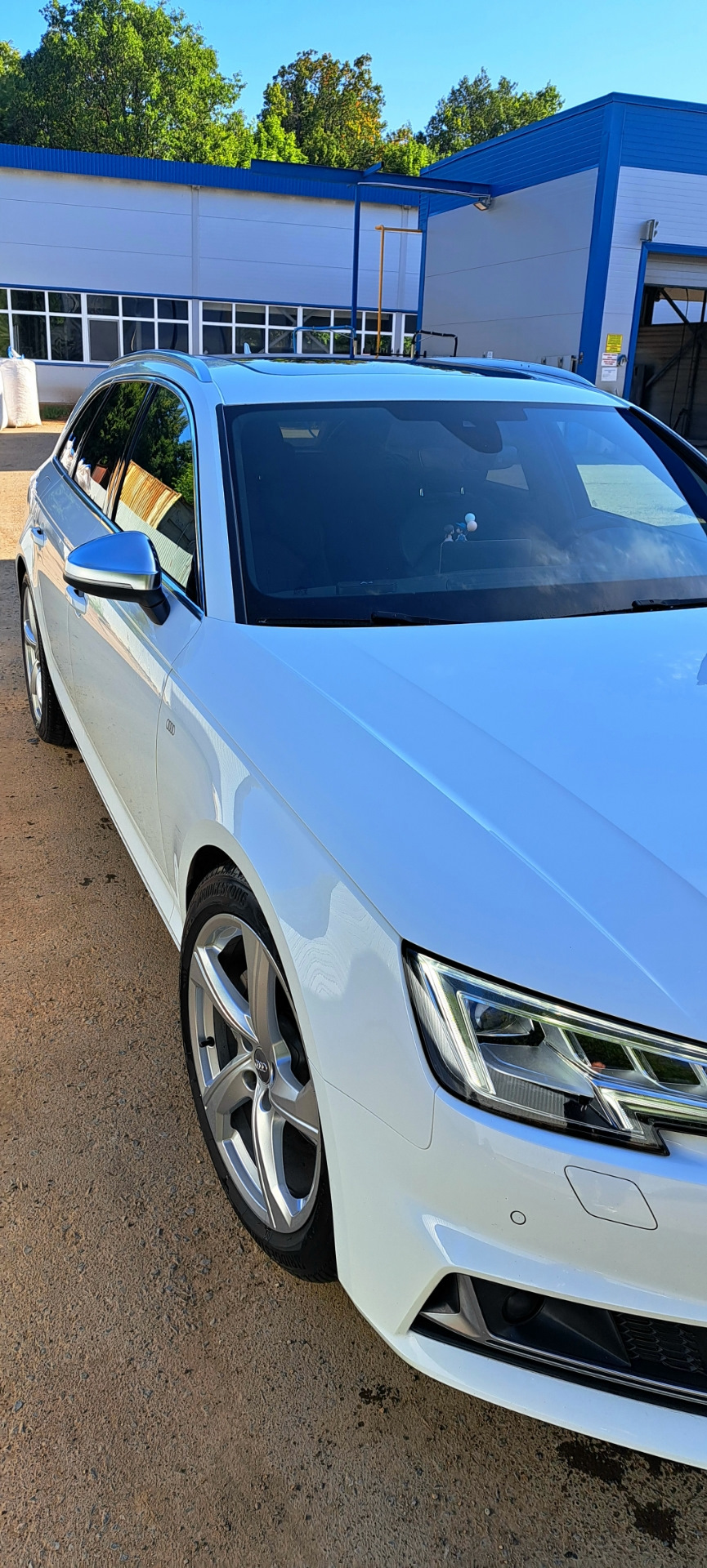 Накладки боковых зеркал — Audi A4 Avant (B9), 2 л, 2019 года | стайлинг ...