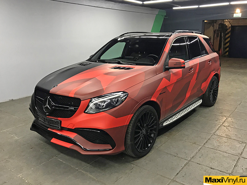 Оклейка Mercedes Benz