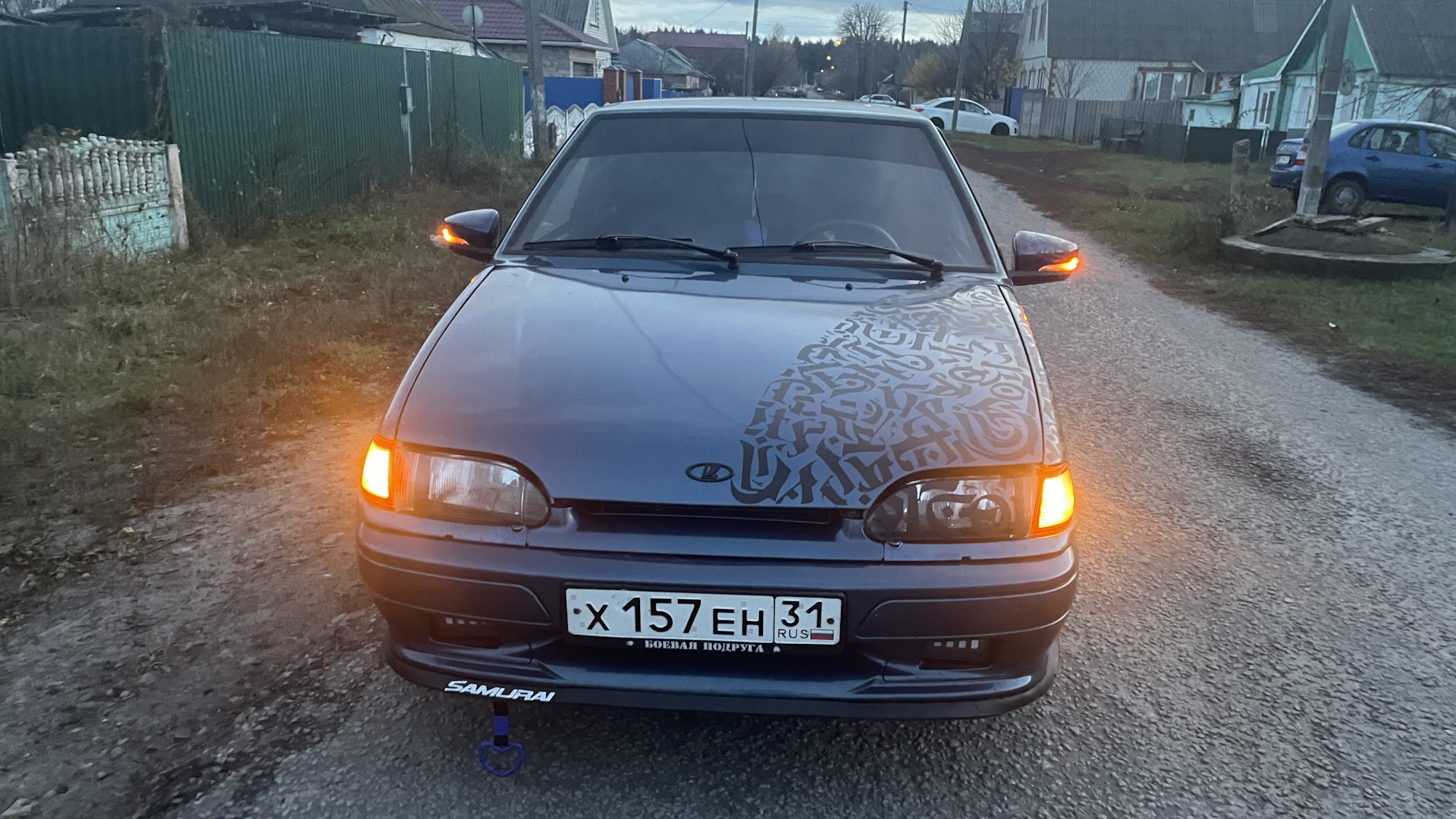 Лада ВАЗ 2114, чёрный цвет