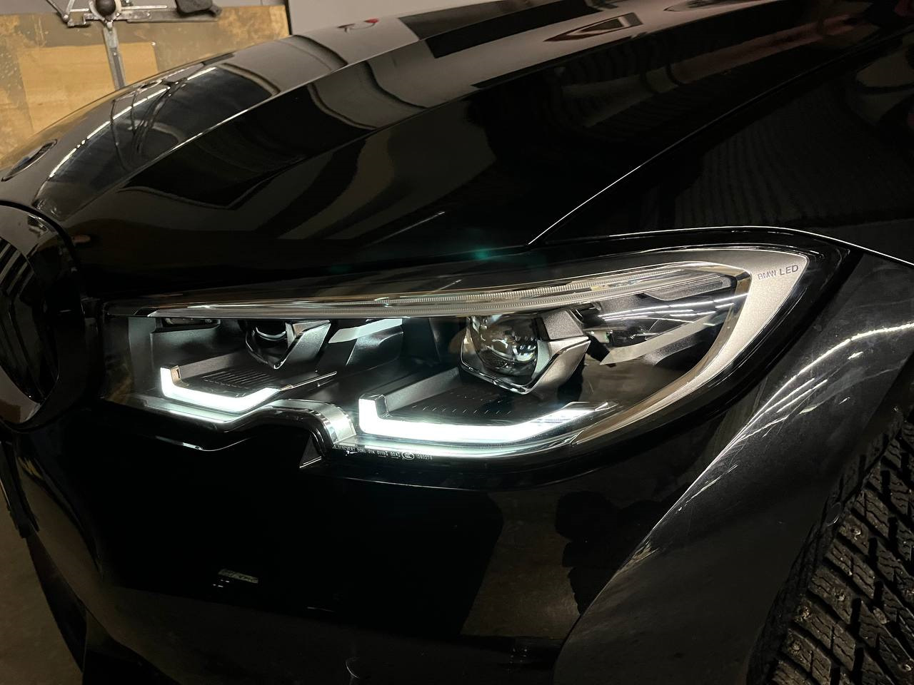 Замена фар Led (базовые ячмени) на Led Adaptive (слезки) BMW G20 — BMW 3  series (G20), 2 л, 2020 года | стайлинг | DRIVE2