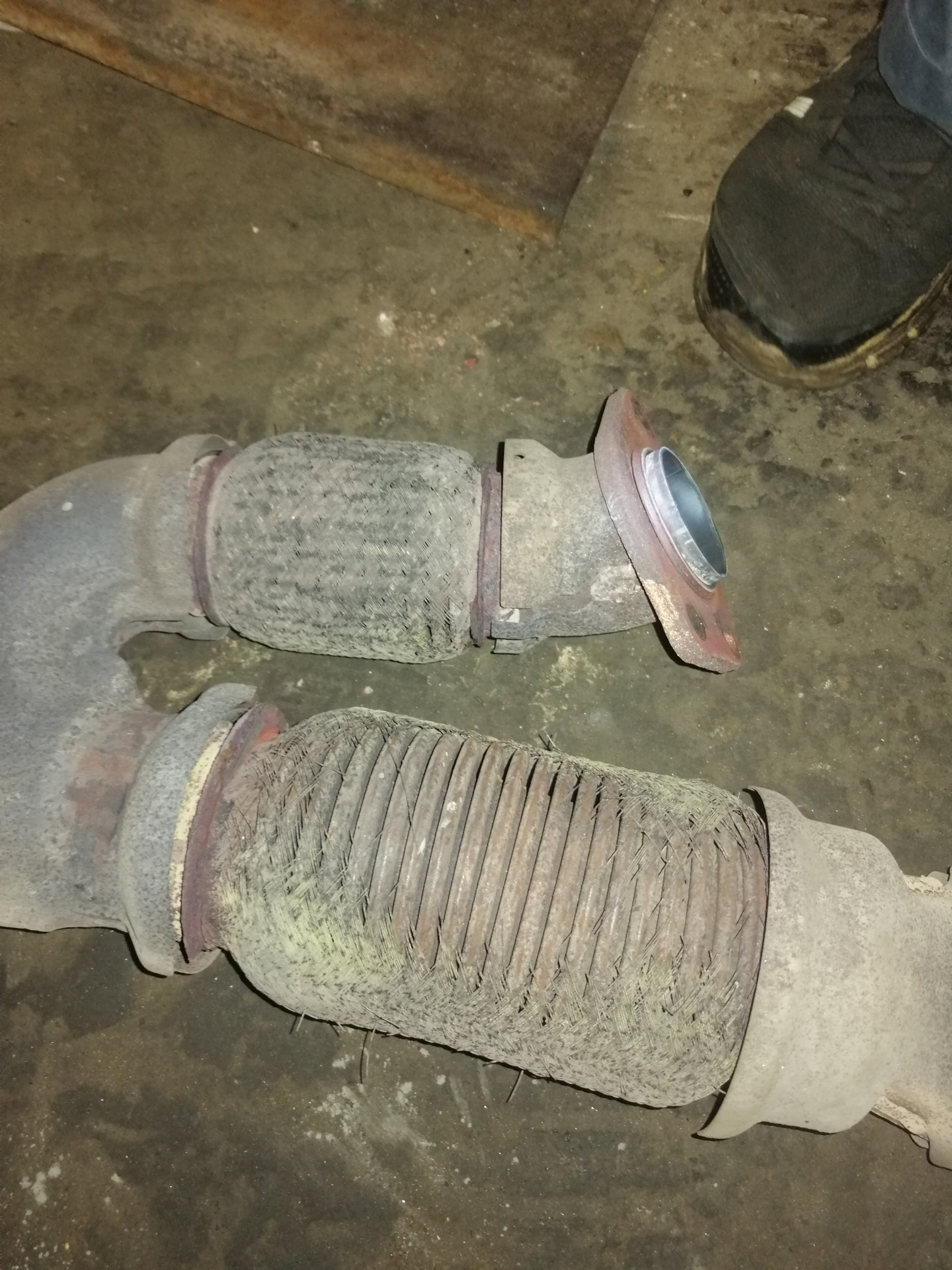 опорники, гофра глушителя — Nissan Teana (J32), 2,5 л, 2012 года ...