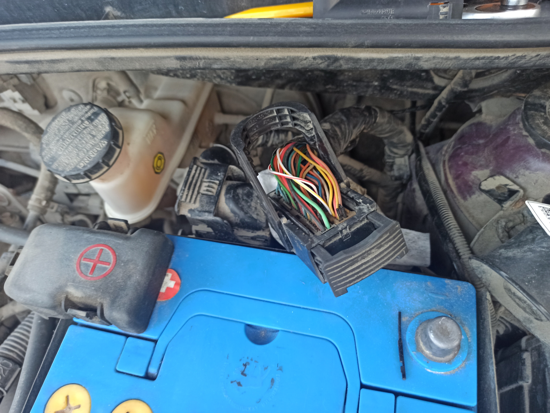 Установка круиз контроля — Hyundai Solaris (1G), 1,4 л, 2011 года ...