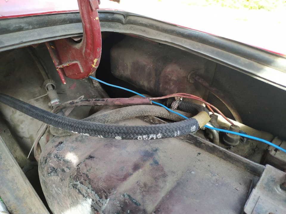 Обратка в бак — Lada 2107, 1,5 л, 1984 года | своими руками | DRIVE2