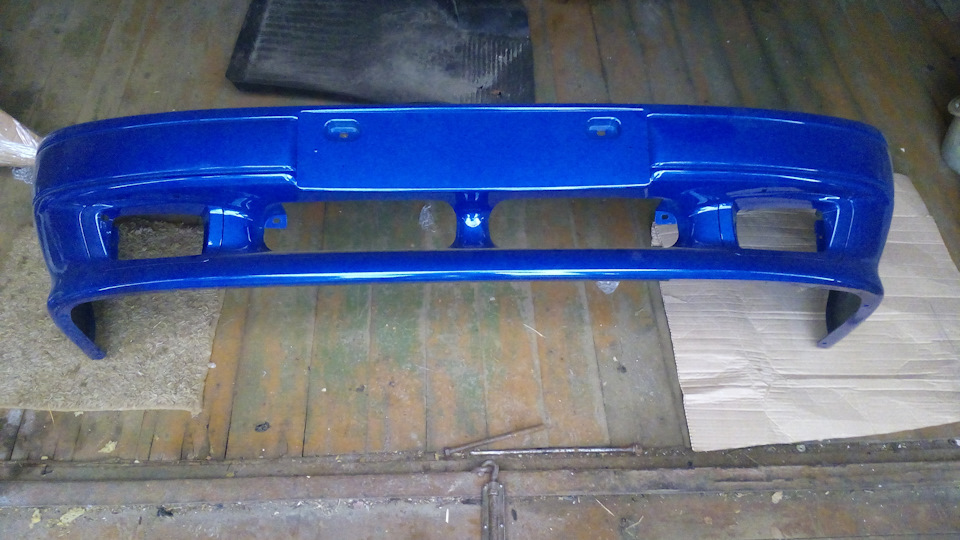 Обвес Thorn DM на Ваз 2115 — сращиваем передний бампер с губой — Lada ...