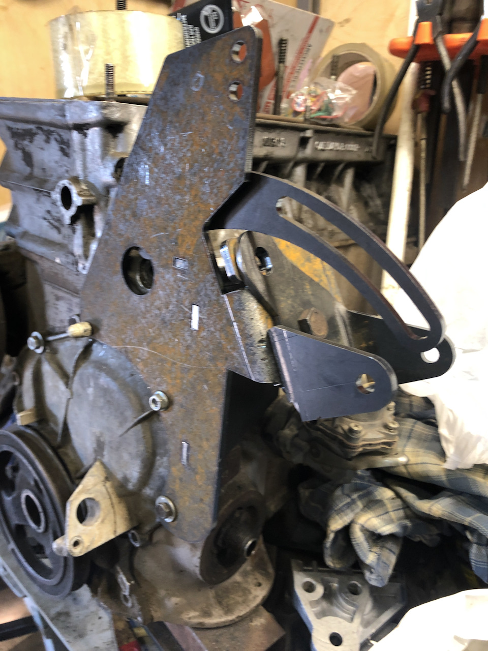 Перенос генератора Нива 2121 старушка — Lada 4x4 3D, 1,6 л, 1990 года ...