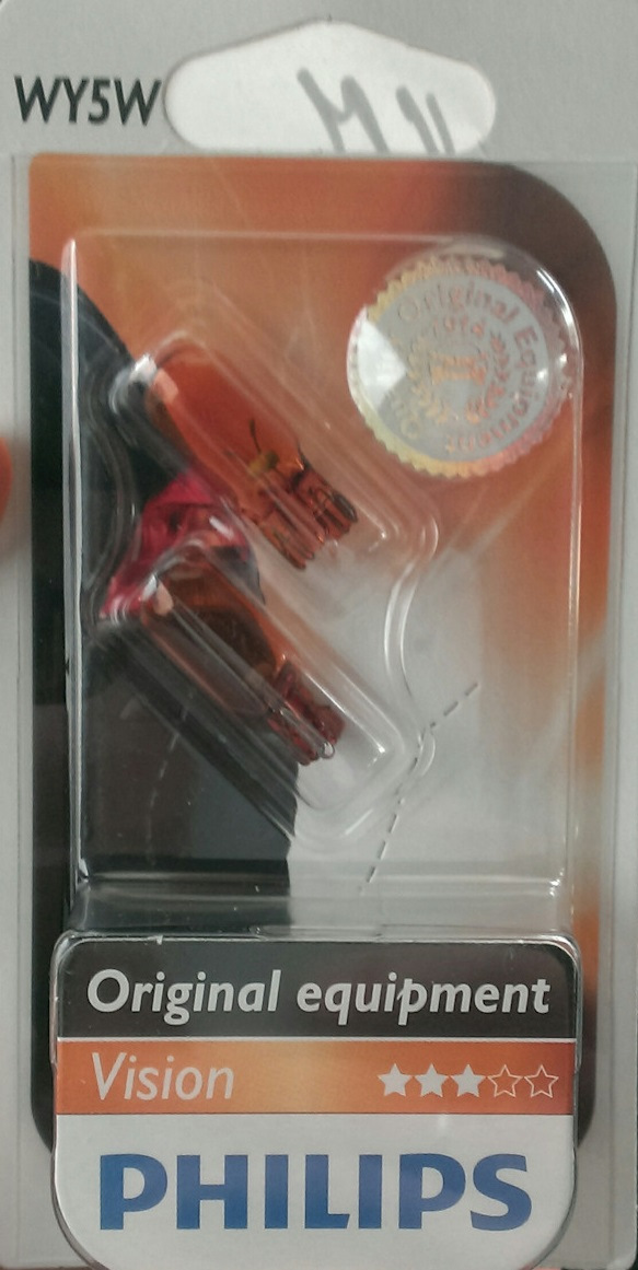 Желтые лампочки в габариты PHILIPS — ЗАЗ Chance, 1,5 л, 2012 года ...