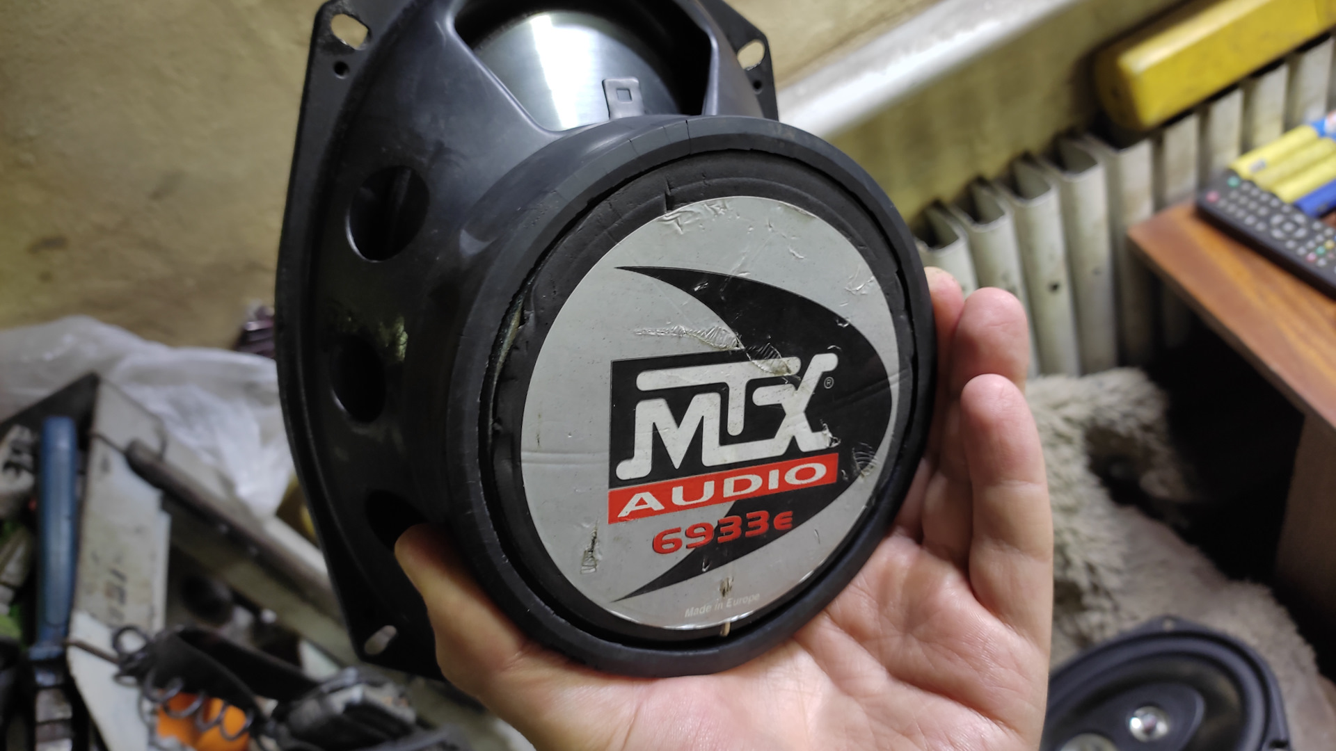 Динамики MTX Audio 6933e — Toyota Carina ED (3G), 2 л, 1994 года ...