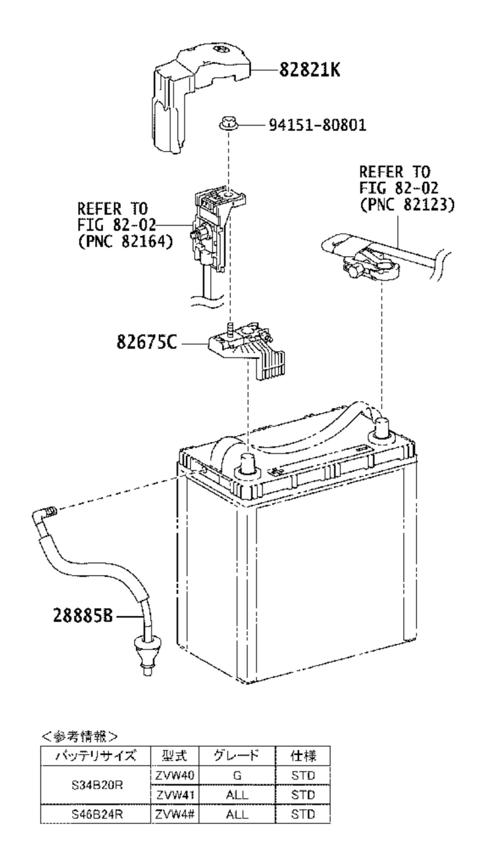 Фото в бортжурнале Toyota Prius Alpha. Запчасти на фото: 9415180801, 46B24R