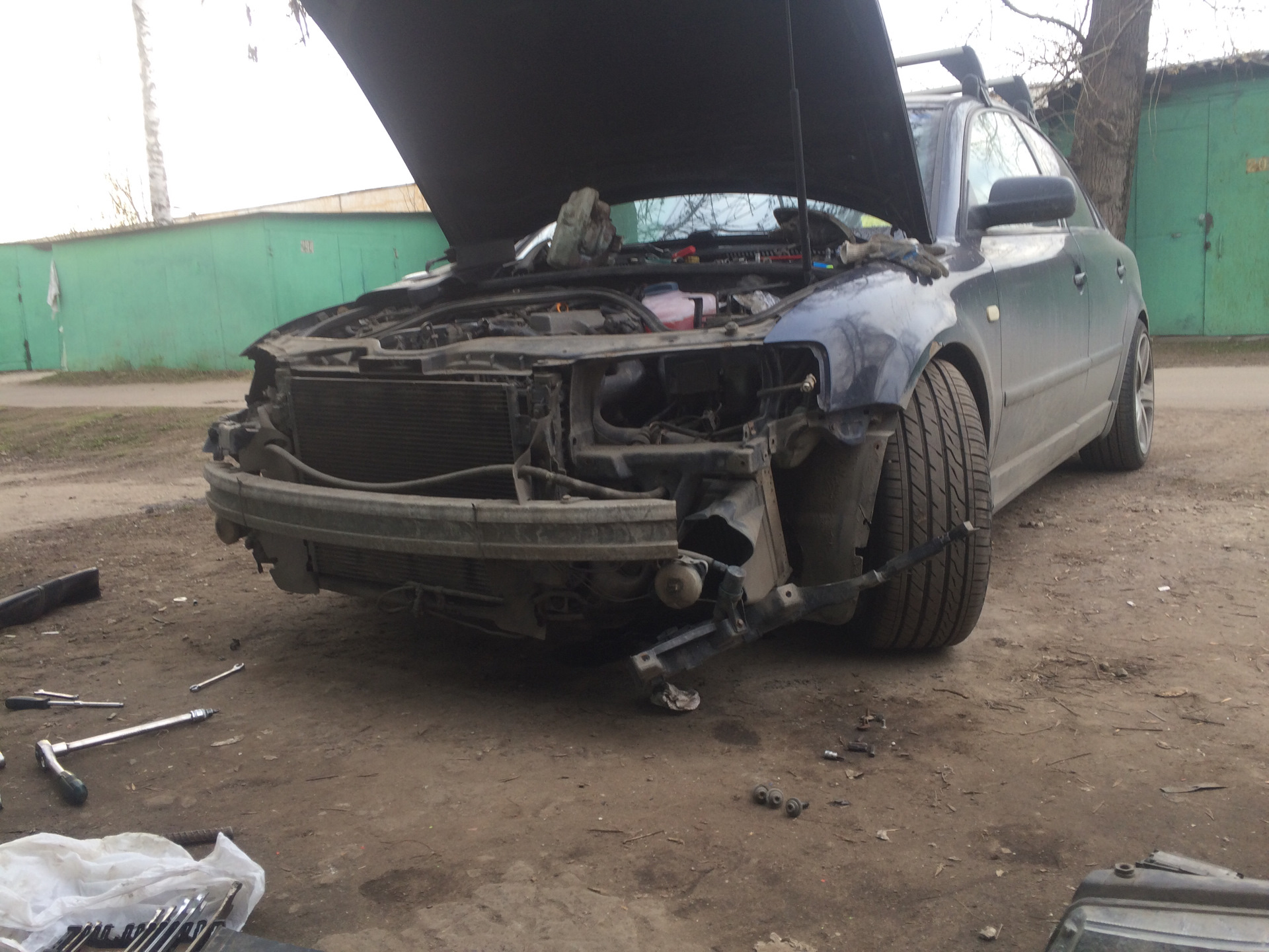 Гур шнива, вискомуфта, вентилятор, бачок ож — Volkswagen Passat B5, 1,8 ...