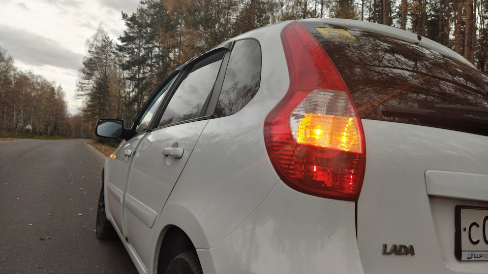 Lada Калина Хэтчбек Белая Бестия