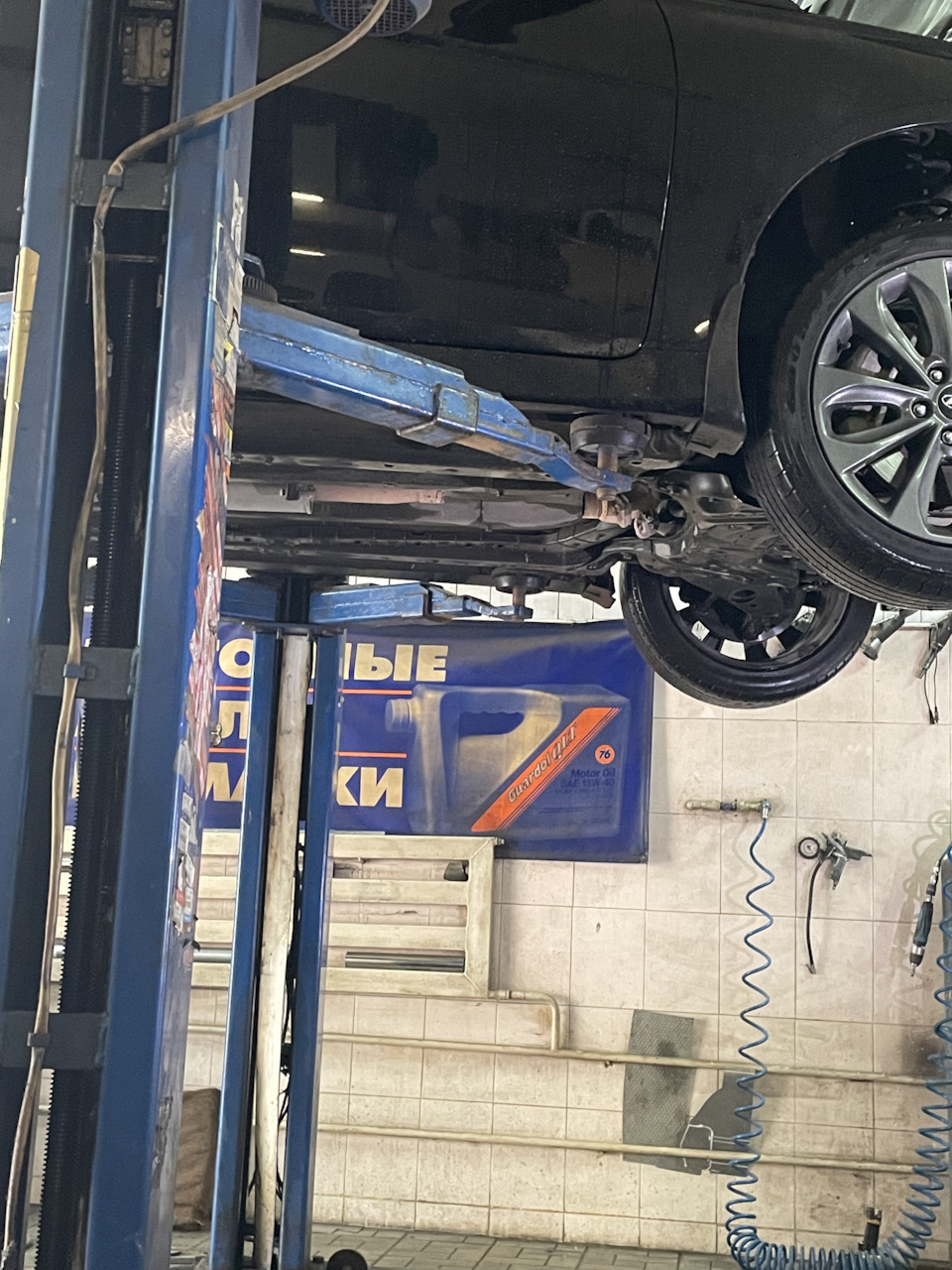 Замена пламегасителя — Hyundai Sonata VI (YF), 2,4 л, 2011 года | визит ...