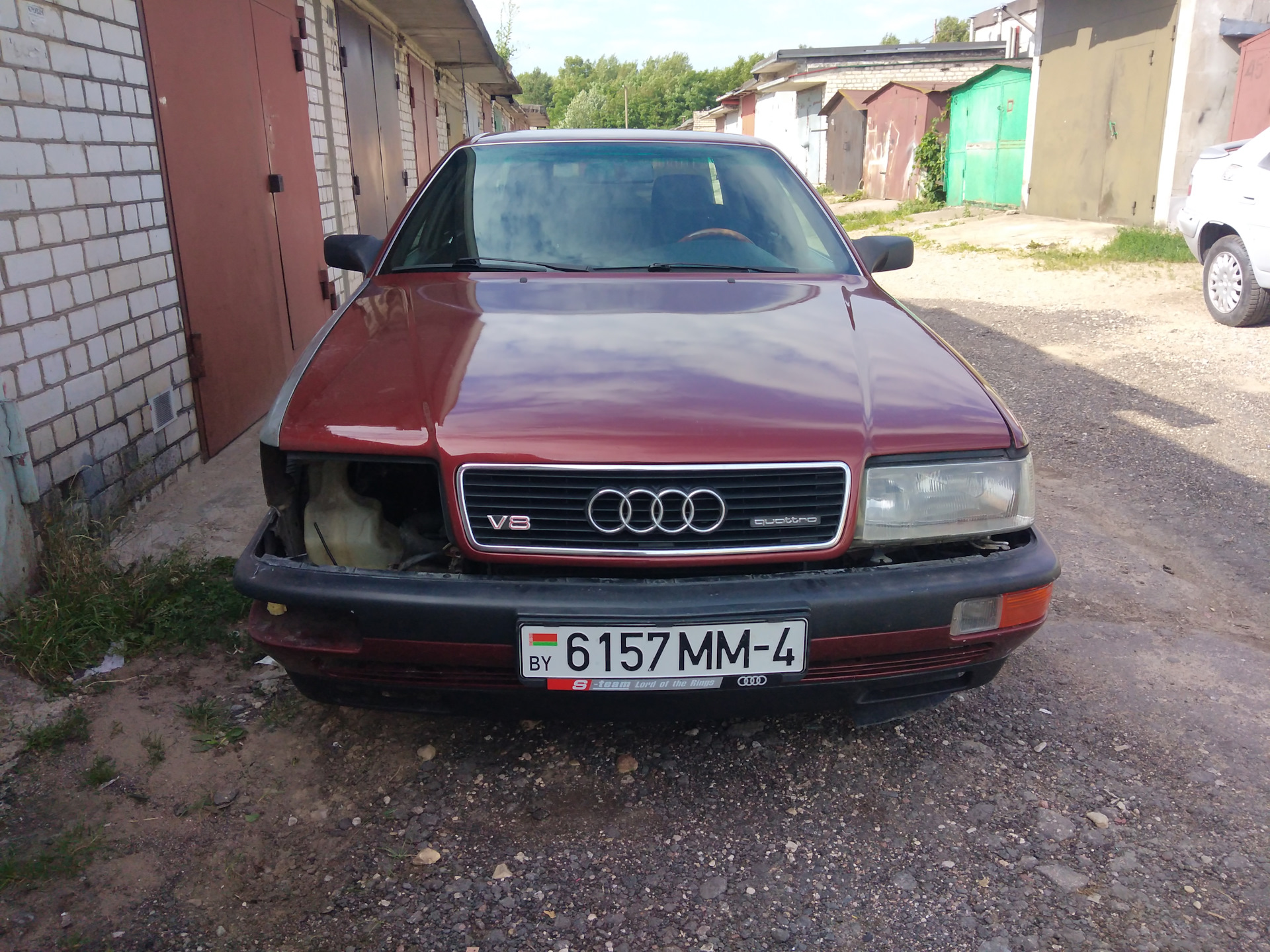 Разборка после дтп — Audi V8, 4,2 л, 1992 года | ДТП | DRIVE2