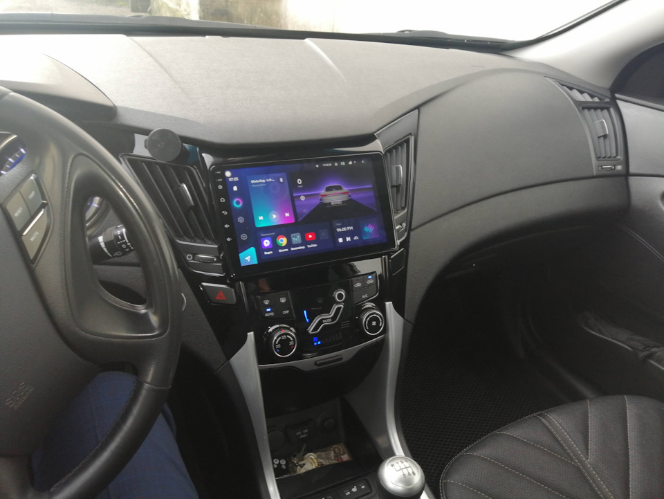Замена штатной магнитолы с камерой и видеорегистратором — Hyundai ...