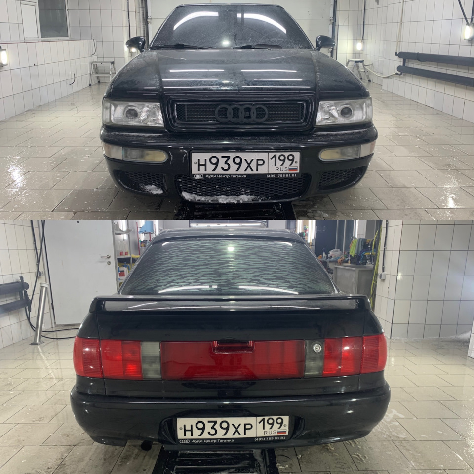 Оооо да мой RS седан поехал на полную покраску кузова! — Audi 80 (B4), 2,2  л, 1992 года | стайлинг | DRIVE2