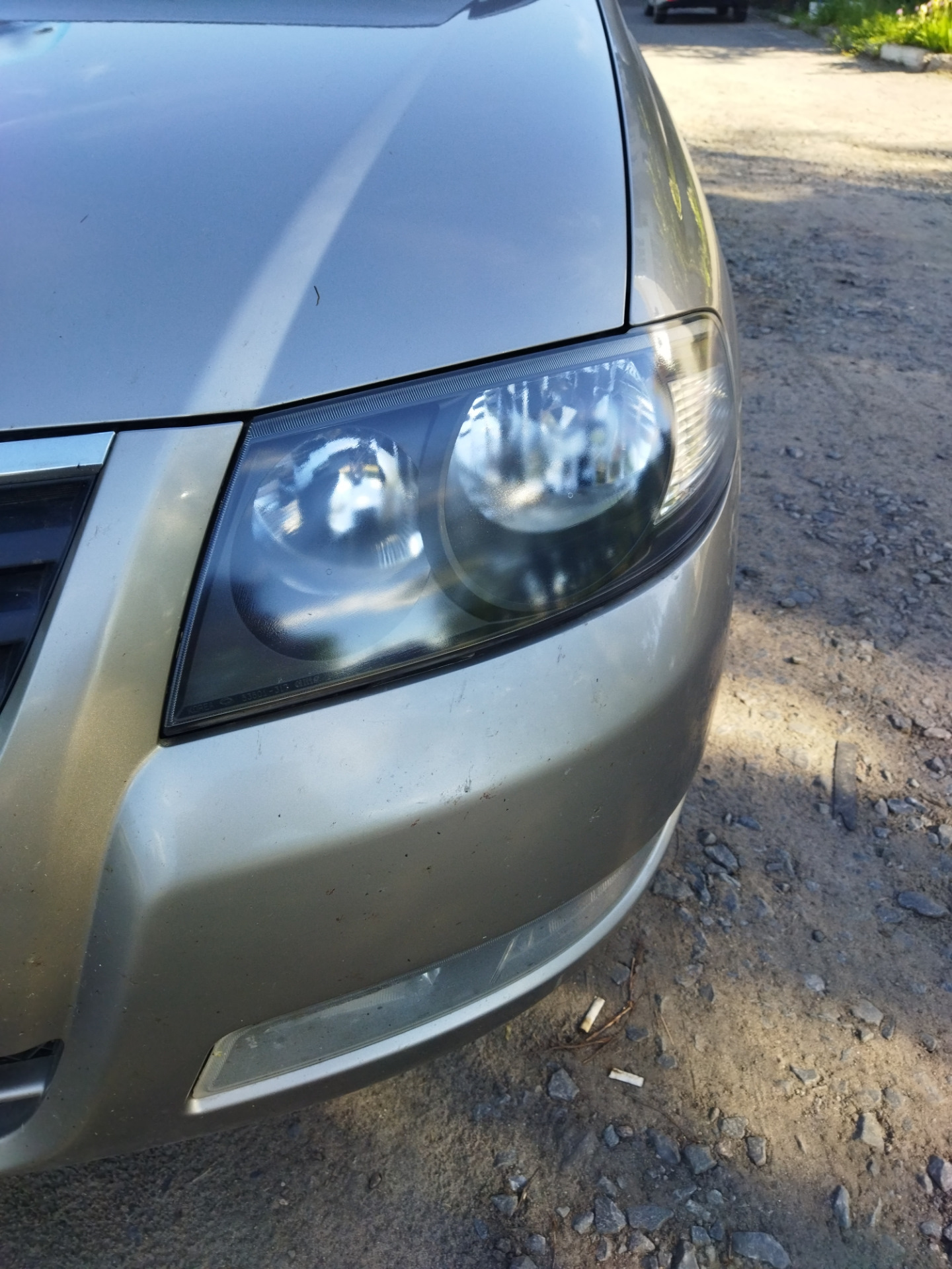 Фары — Nissan Almera Classic (B10), 1,6 л, 2011 года | своими руками ...