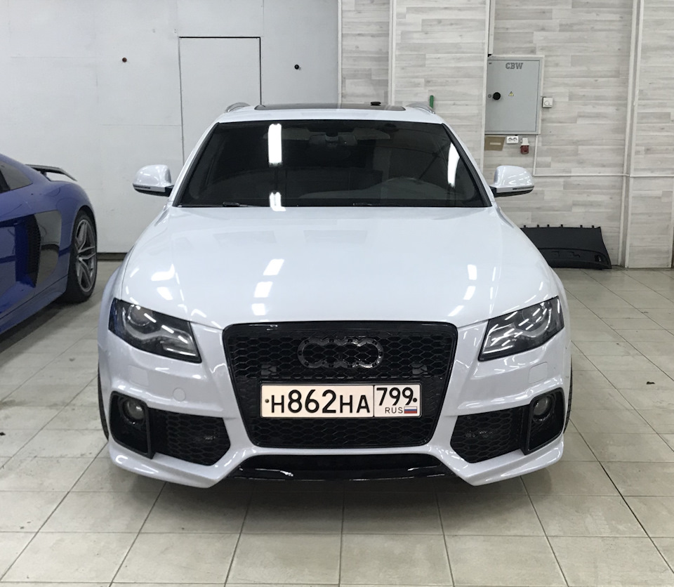 Caractere Look Audi A4 Avant B8 3 2009 DRIVE2